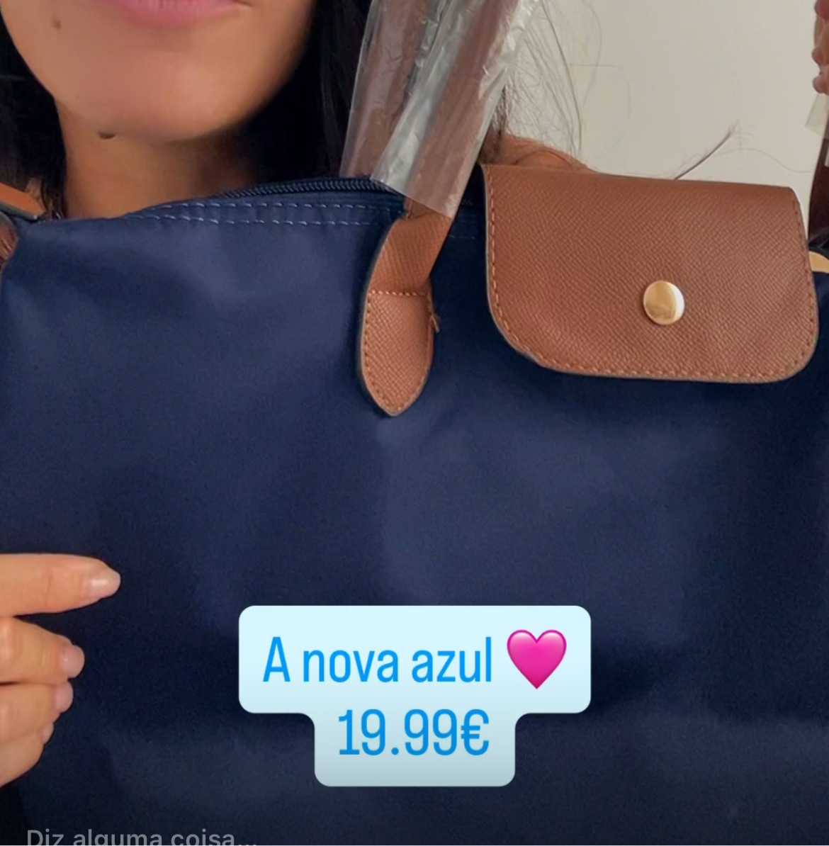 Mala Luísa M Azul marinho