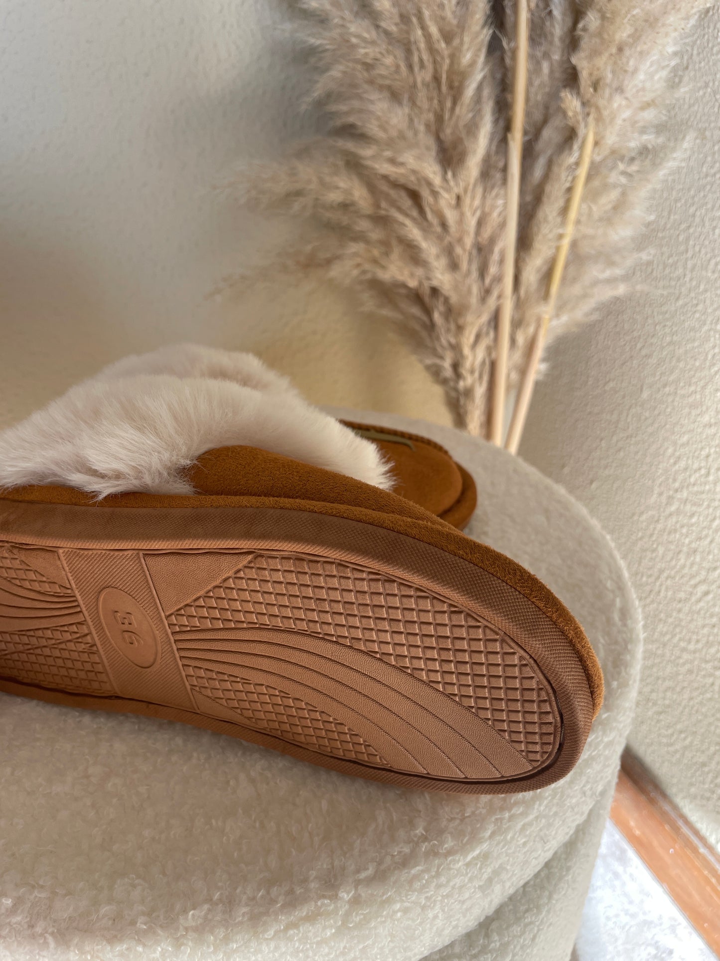 Chinelo luna CAMEL C/Costura