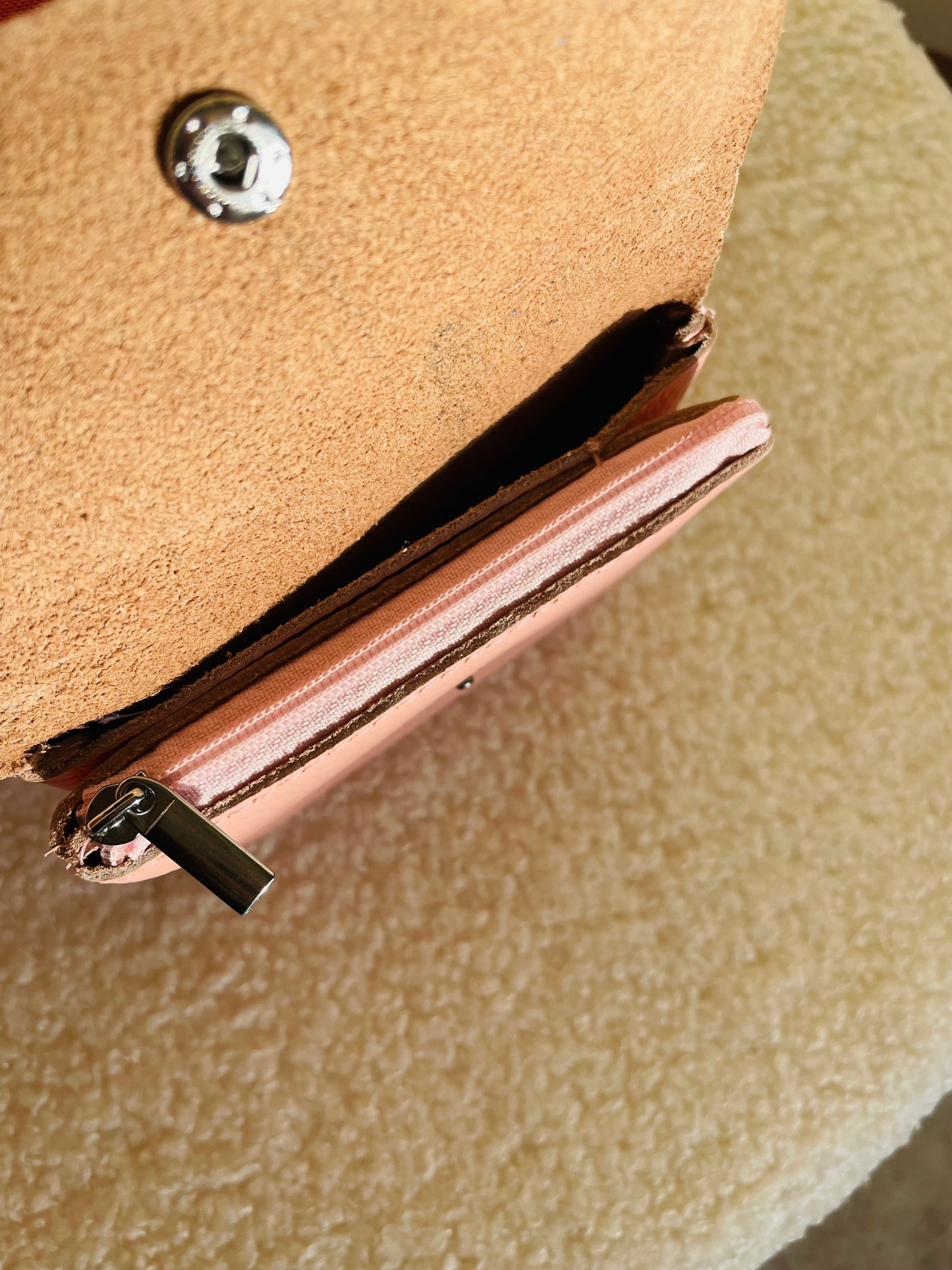 Caixa presente Porta moedas em pele