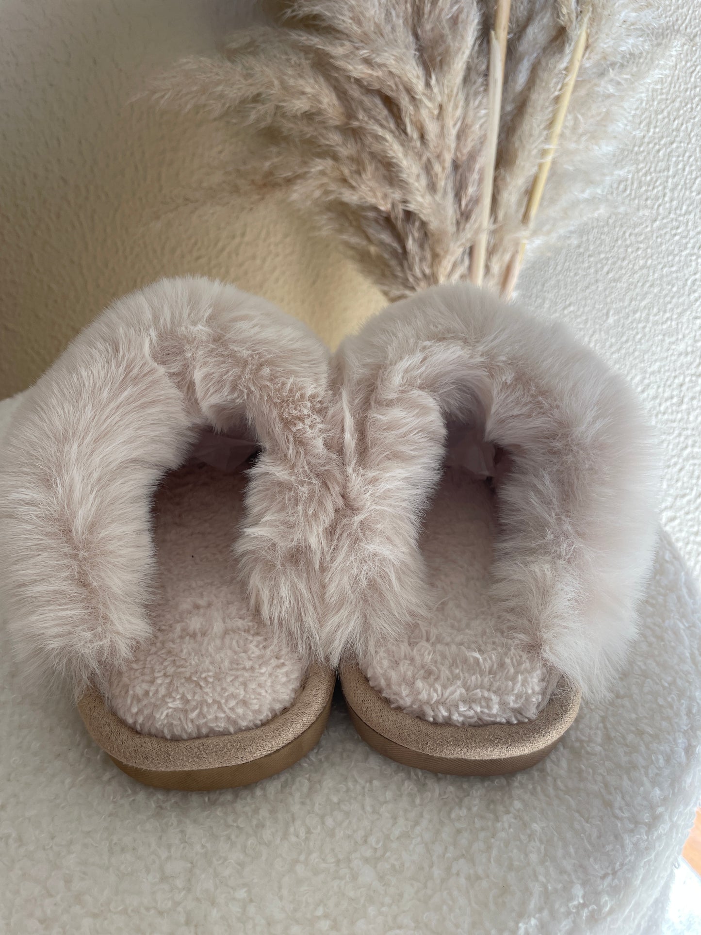 Chinelo luna bege C/Costura