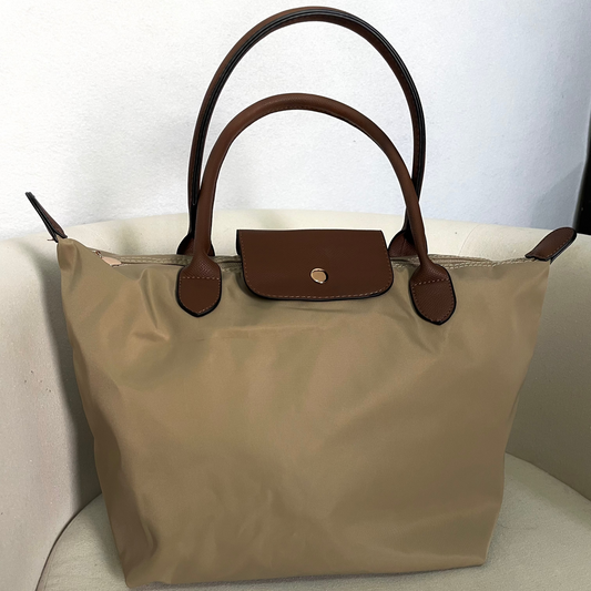 Mala Luísa M bege escuro