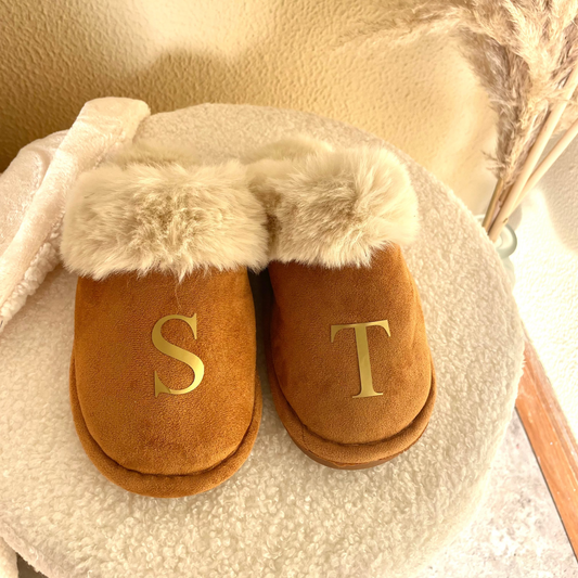 Chinelo luna CAMEL S/costura