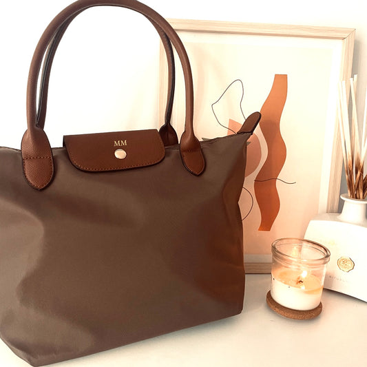 MALA Luísa sem alça CHOCOLATE