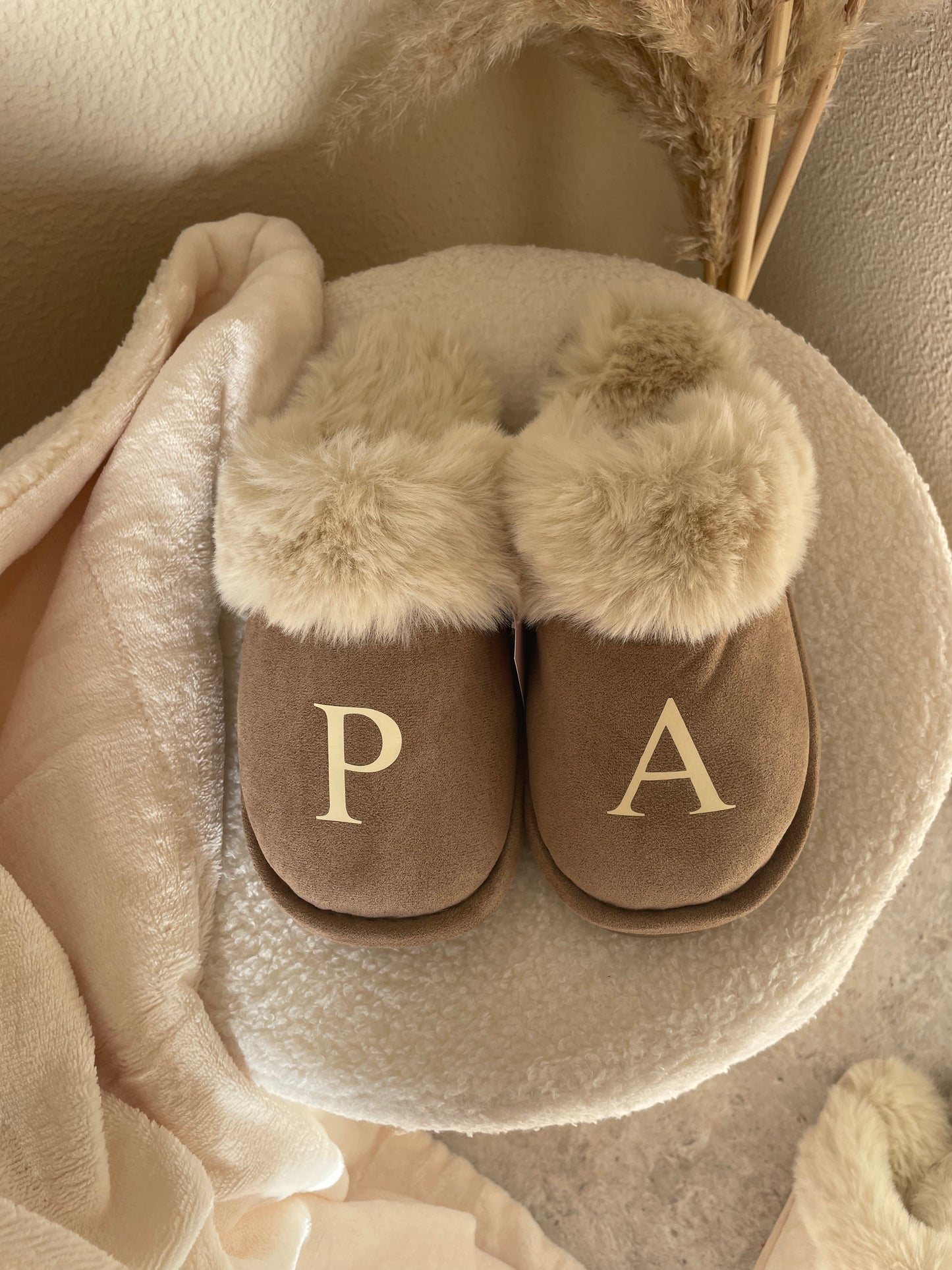 Chinelo luna TAUPE S/costura