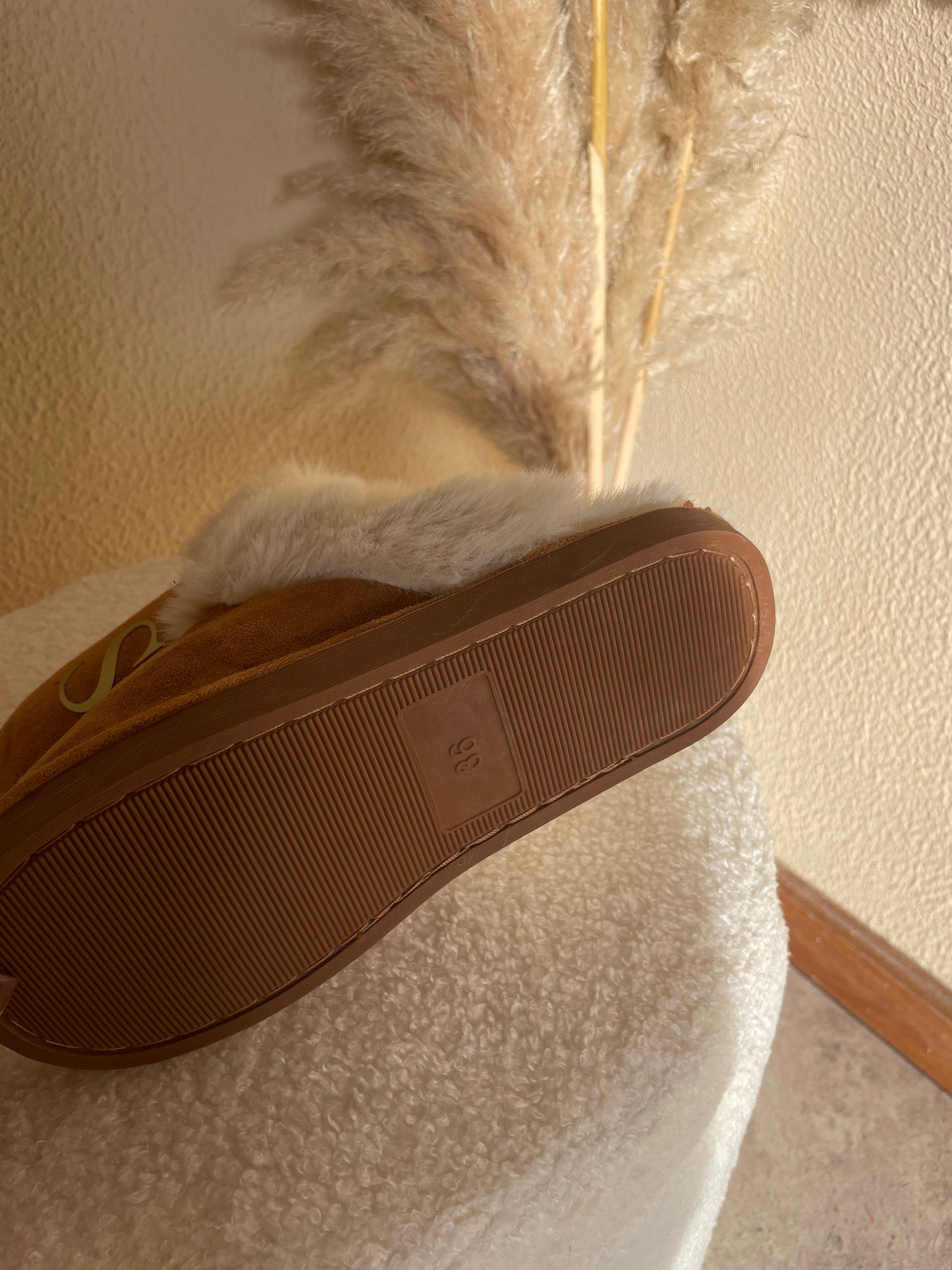 Chinelo luna CAMEL S/costura