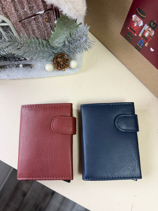 Carteira de homem em pele