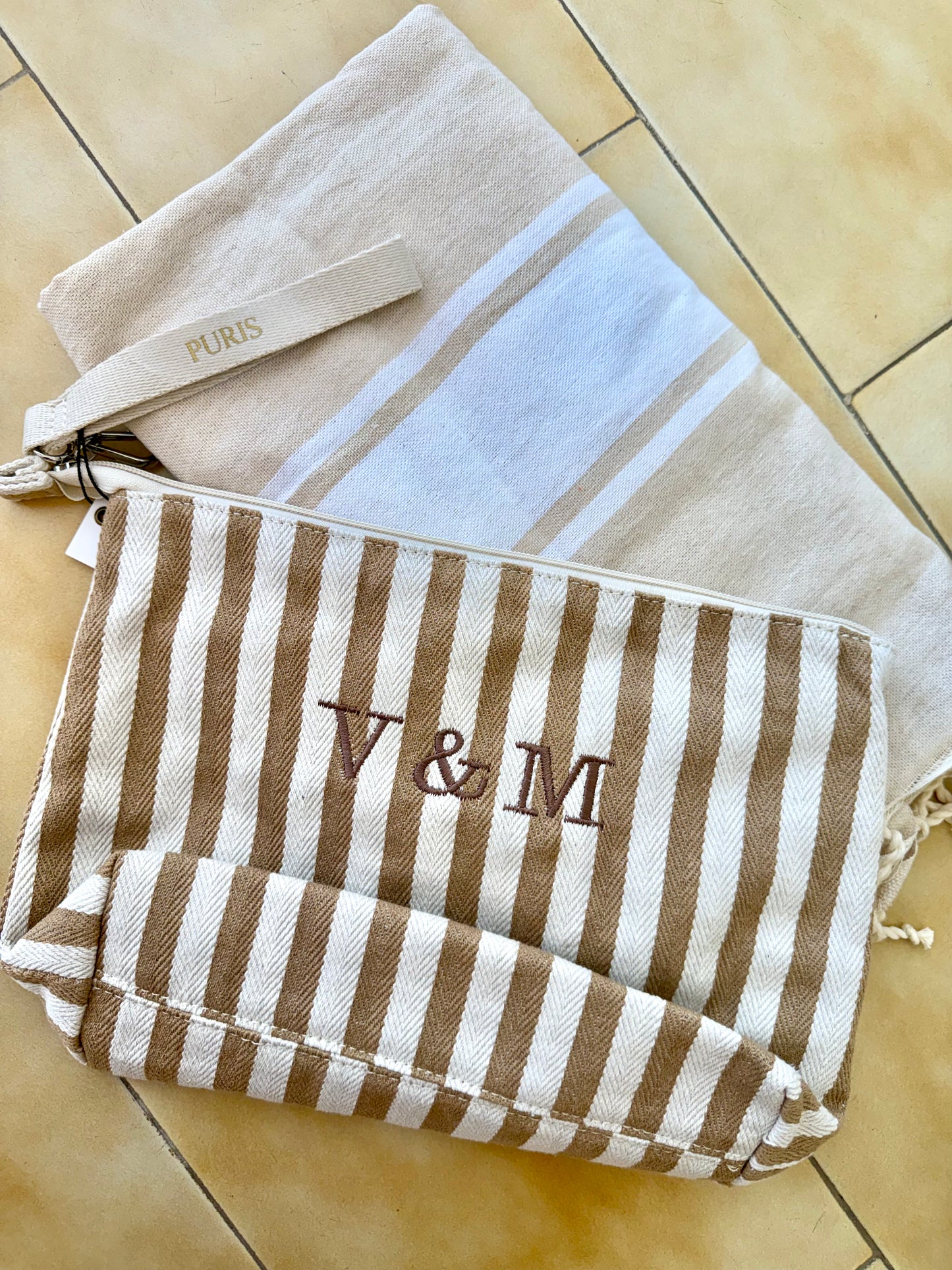 Bolsa de praia + toalha