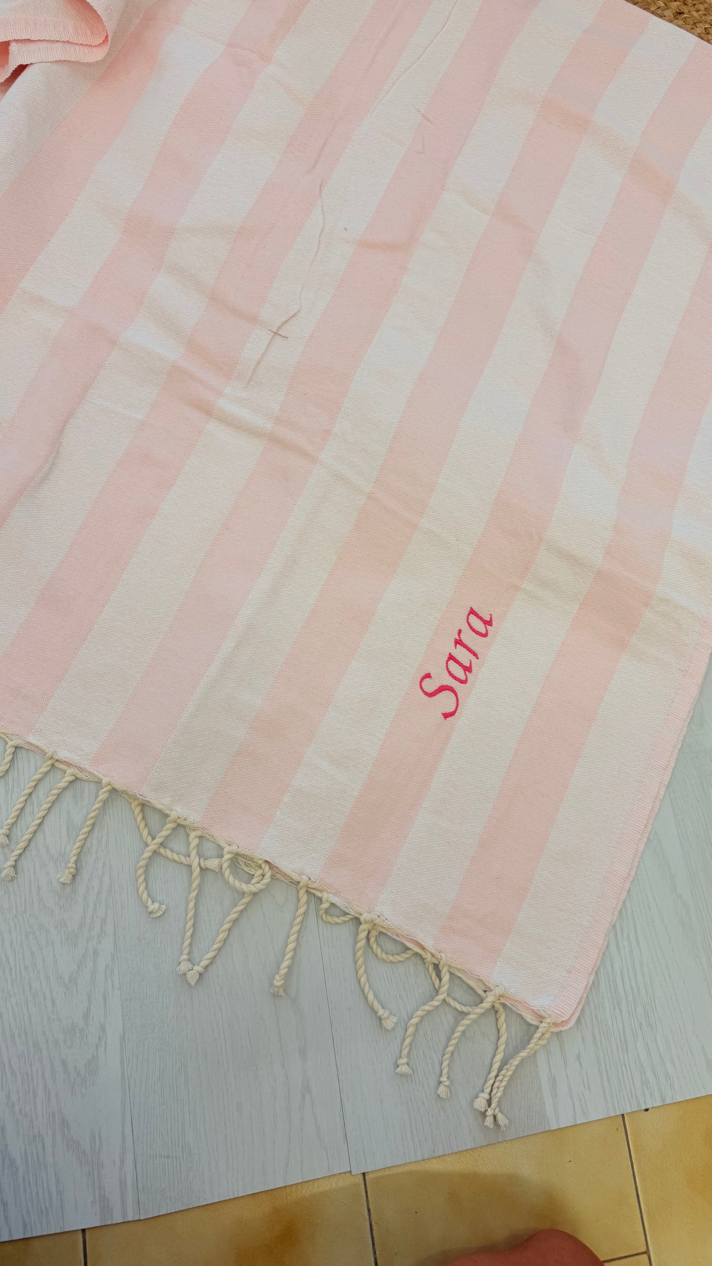 Conjunto toalha + bolsa MIA