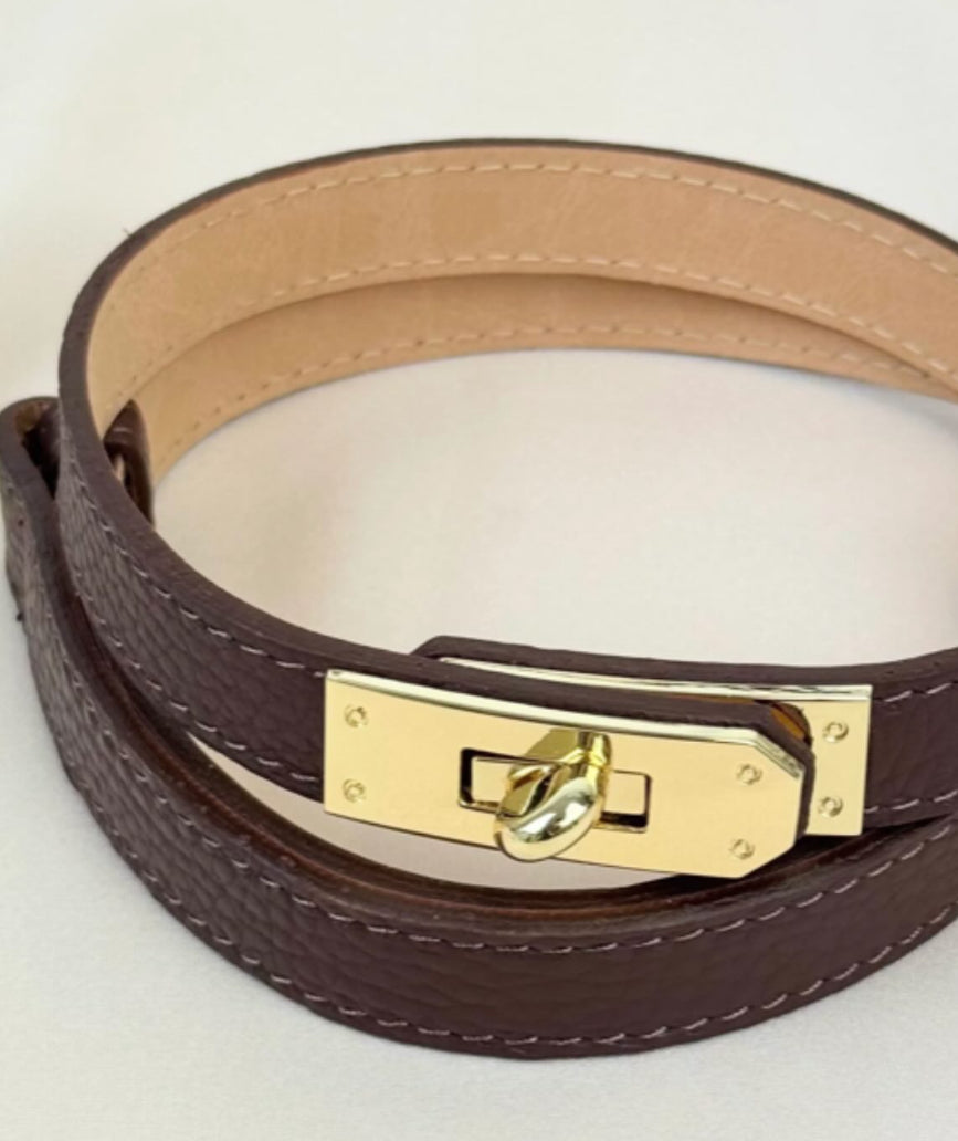 Cinto em pele genuína