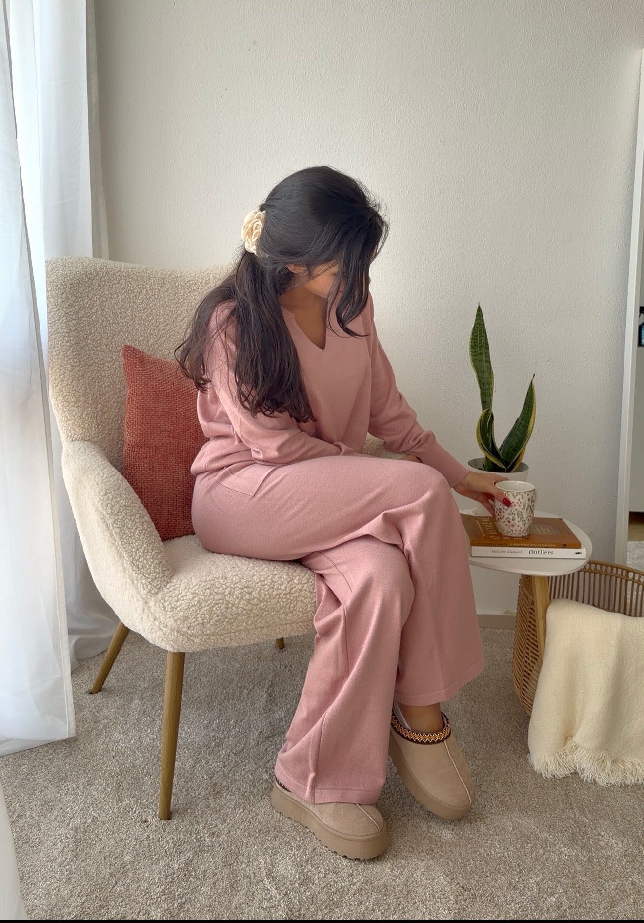 Conjunto Malha Rosa