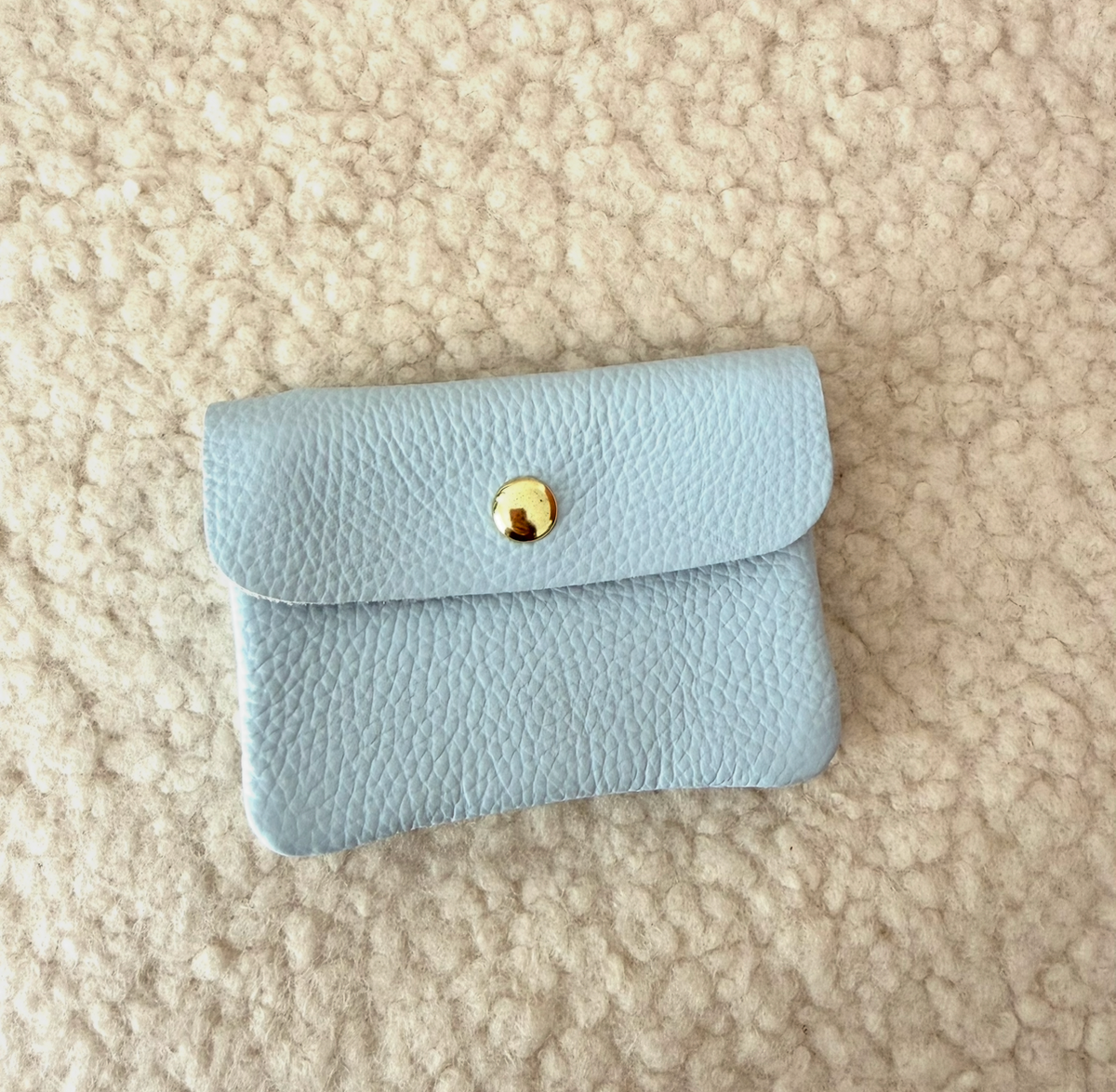 Porta moedas chiara em PELE