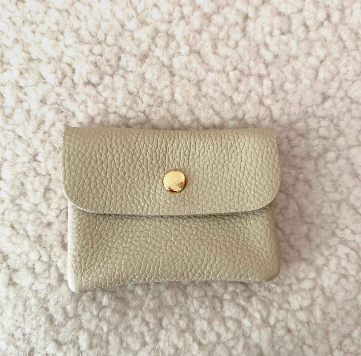 Porta moedas chiara em PELE