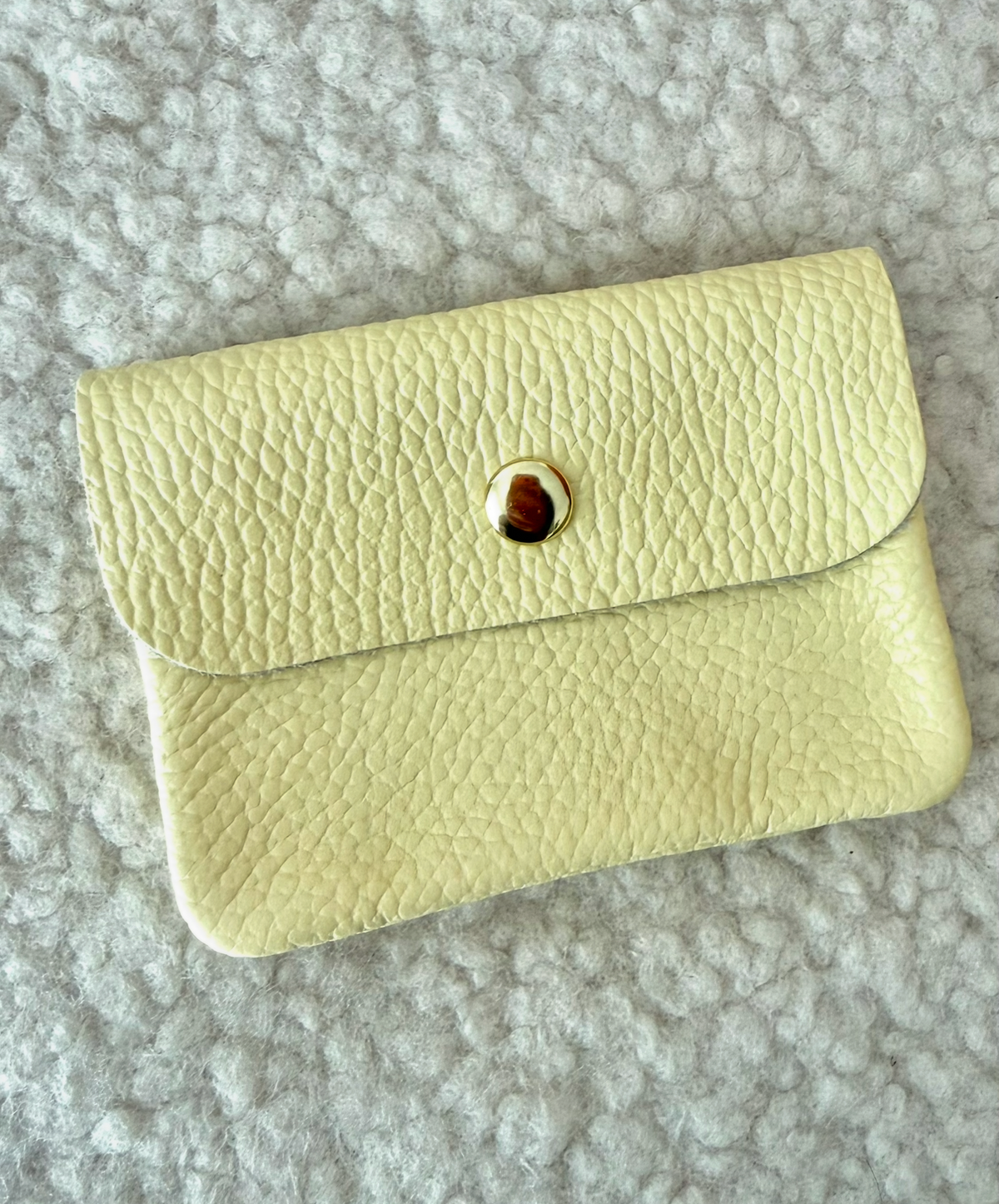 Porta moedas chiara em PELE